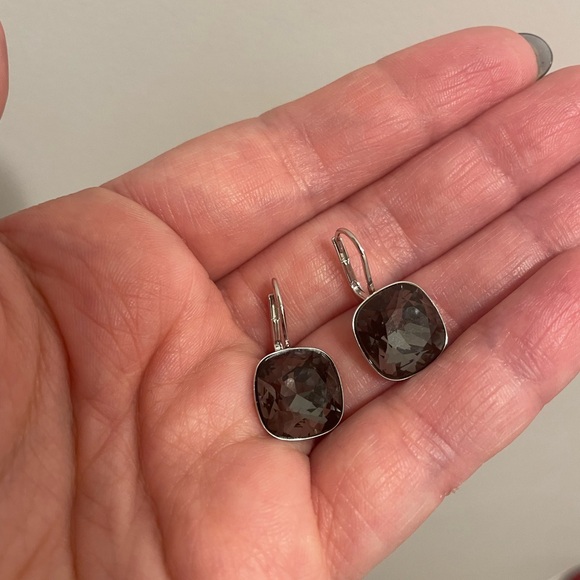 Real Swarovski crystal earrings 🌟 - Picture 2 of 3